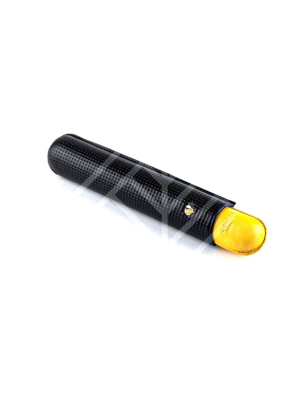 Caz de țigară din piele reglabil Cohiba pentru 1 trabucuri